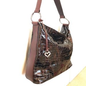 Brighton Patent Leather Handbag